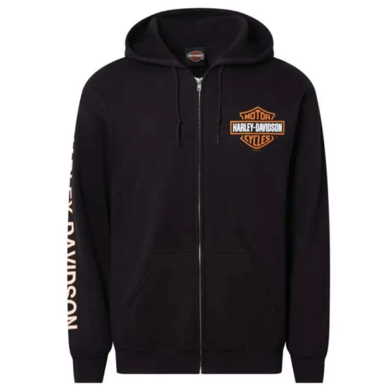 Mens Bar & Shield Dealer Hoodie - M