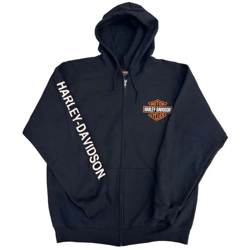 Mens Bar & Shield Dealer Hoodie - M