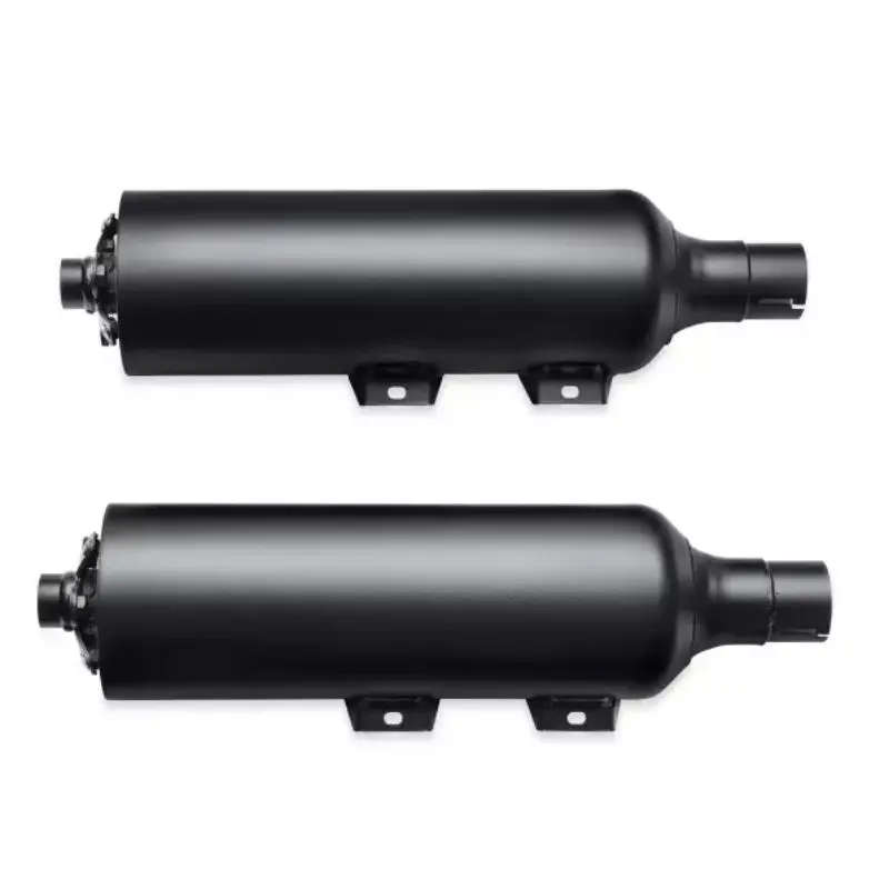 Screamin Eagle Street Cannon Mufflers ECE Black