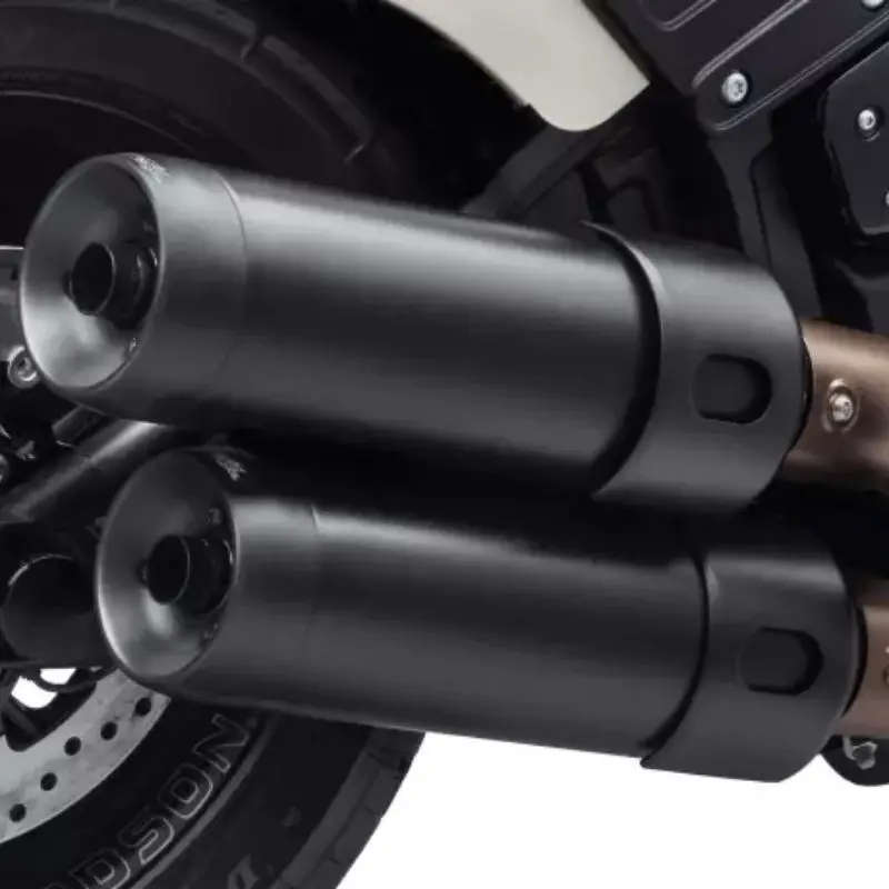 Screamin Eagle Street Cannon Mufflers ECE Black