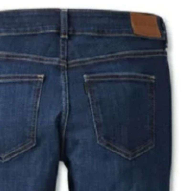 Womens Midrise Boyfriend Fit Denim - 26