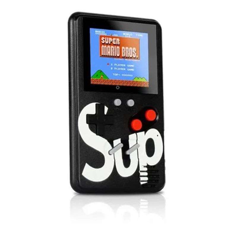 Retro Wanle Game Console (with 500 built-in games)- Black