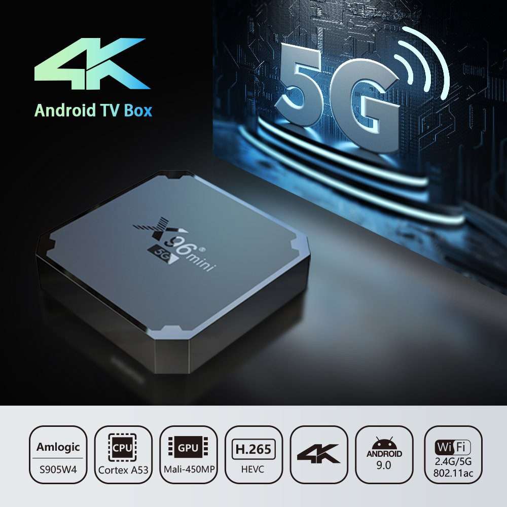 X96 Mini TV Box Combo (Android 7.1.2 - 2+16GB)