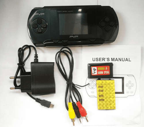 PVP Hand Game Console - Black
