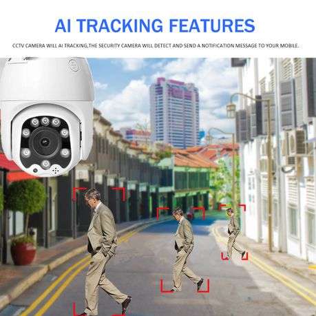 Light Bulb Camera with Auto Tracking Vision built in WIFI | 5MP camera