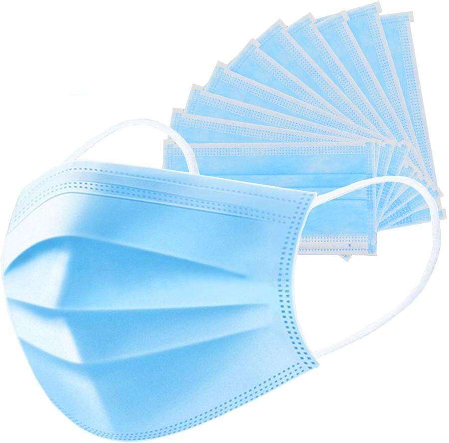 3PLY Disposable Face Masks - Pack of 50