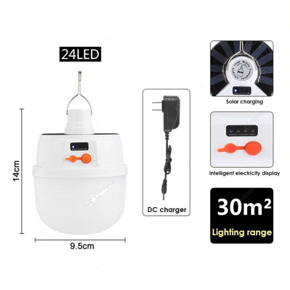 Solar Emergency Charging Lamp