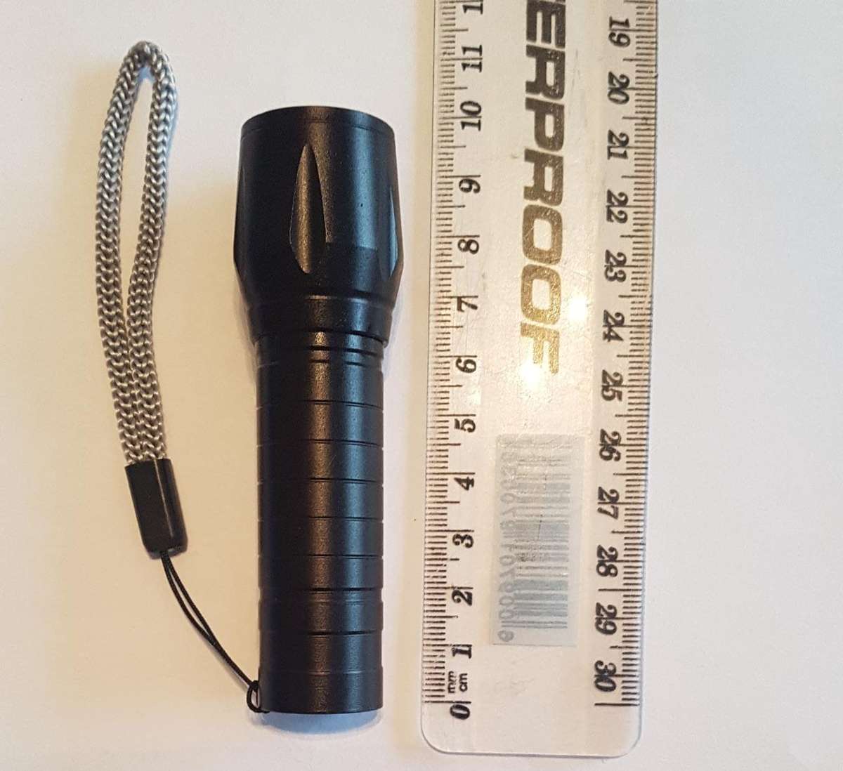 LED USB Rechargeable Flashlight with Cob light 3 Mode