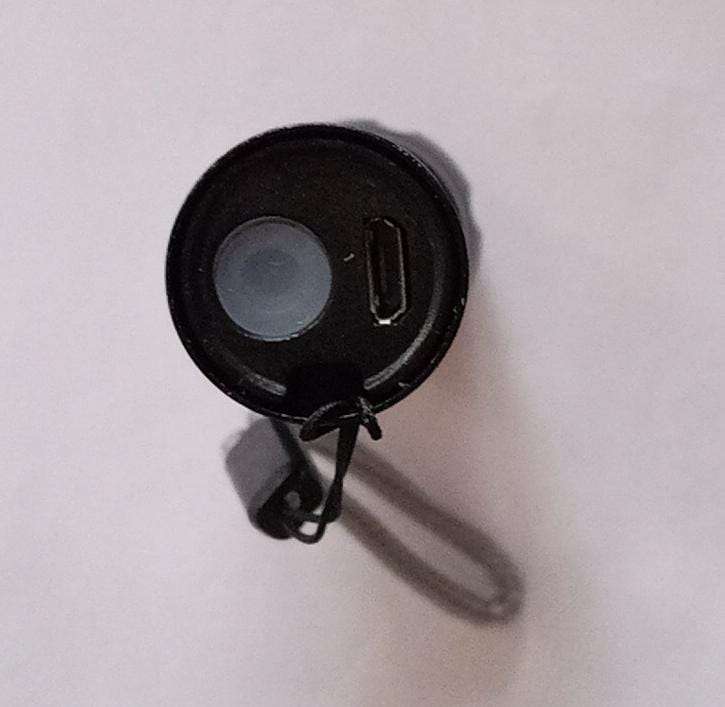 LED USB Rechargeable Flashlight with Cob light 3 Mode