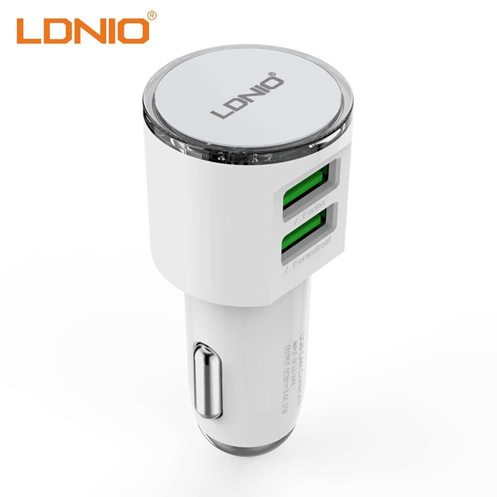 Ldnio Car Charger Dual Usb Port Output