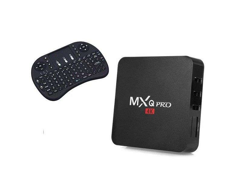 MXQ Pro Android TV Box + Mini Keyboard - Netflix support