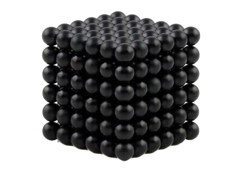 Magnetic Balls (Spheres) - 216 Piece Building Set - Silver- 5mm