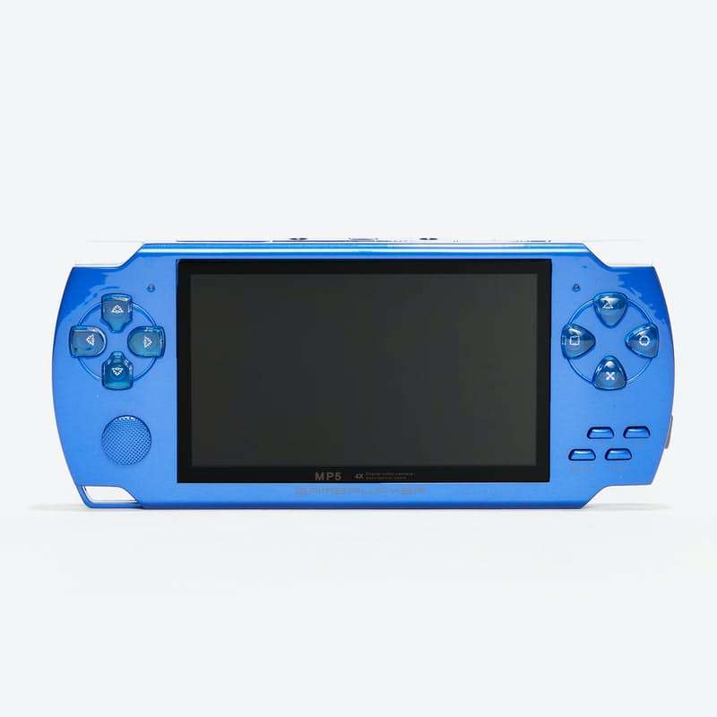 P3000 Handheld Retro Arcade Game Console (8GB) - Blue