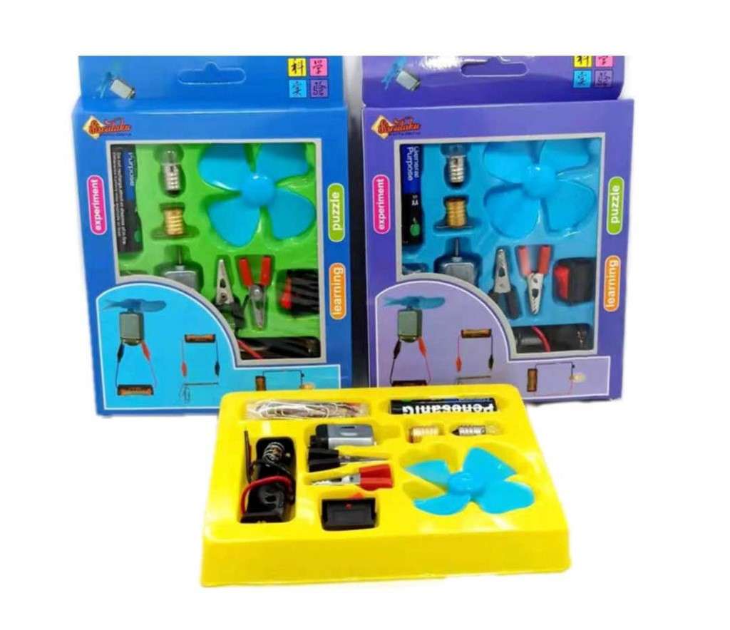 Electronic Science Project Kit for Kids | Light | Fan | 2 pack