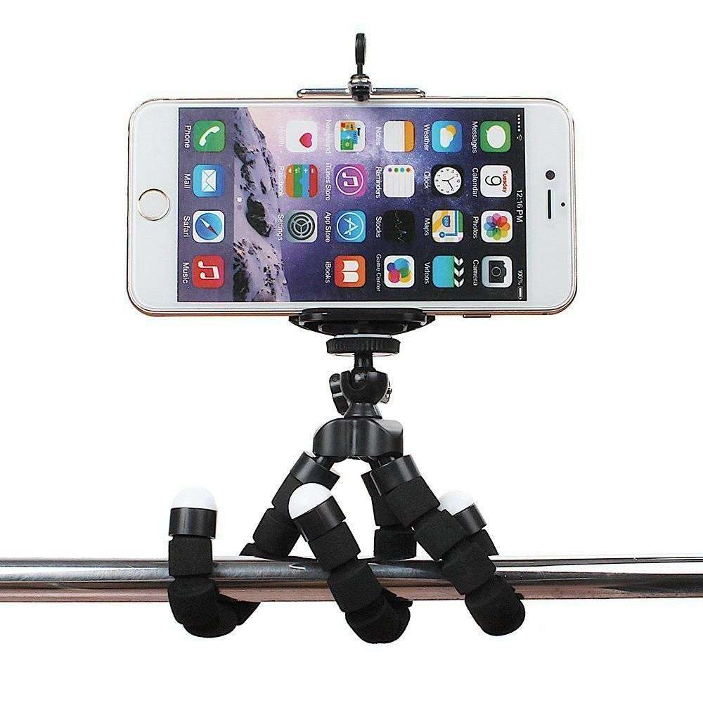 Spider Flexible Camera Tripod - Black (Parallel Import)