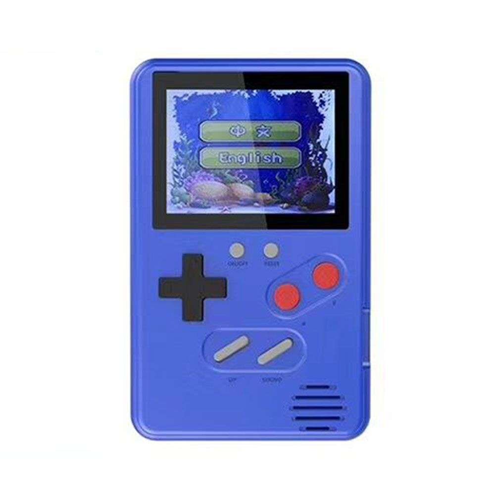 Wanle 500-in-1 Classic 8-Bit Retro Rechargeable Game Boy UNBOXED BLUE