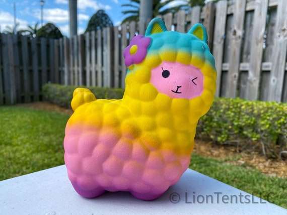 Giant Rainbow Sheep | Jumbo Squishy
