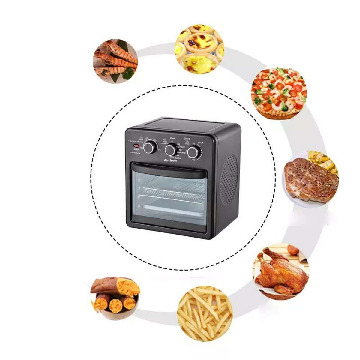 Mini oven | 22L Jumbo Air Fryer Oven With Large Capacity | UNBOXED | DAMAGED PACKAGING