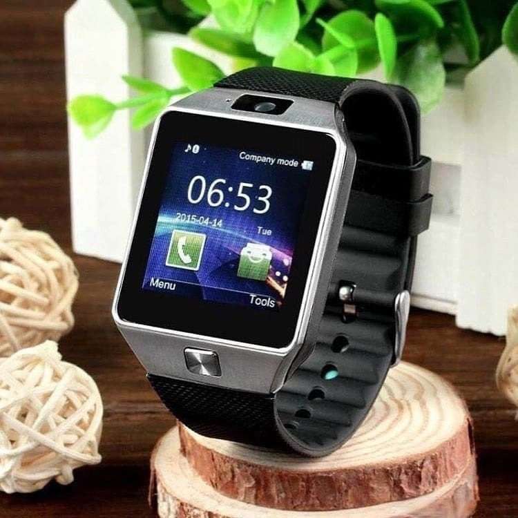 DZ09 Smartwatch with SIM card and SD card slot - Silver