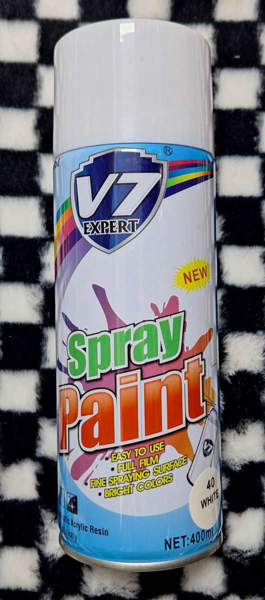 Spray Paint Colour Shiny White No. 40 - 400ml