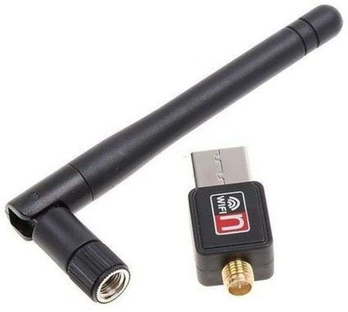 USB 802.11N Wi-Fi Wireless LAN Network Card Adapter with Antenna