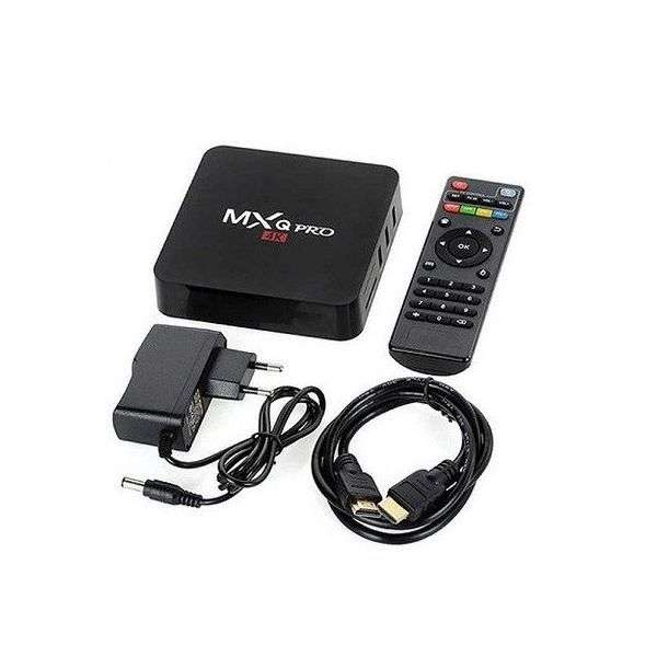 4K MXQ PRO Android TV Box  Smart Media Player with Netflix, Showmax, TED, YouTube & Kodi - Refurb