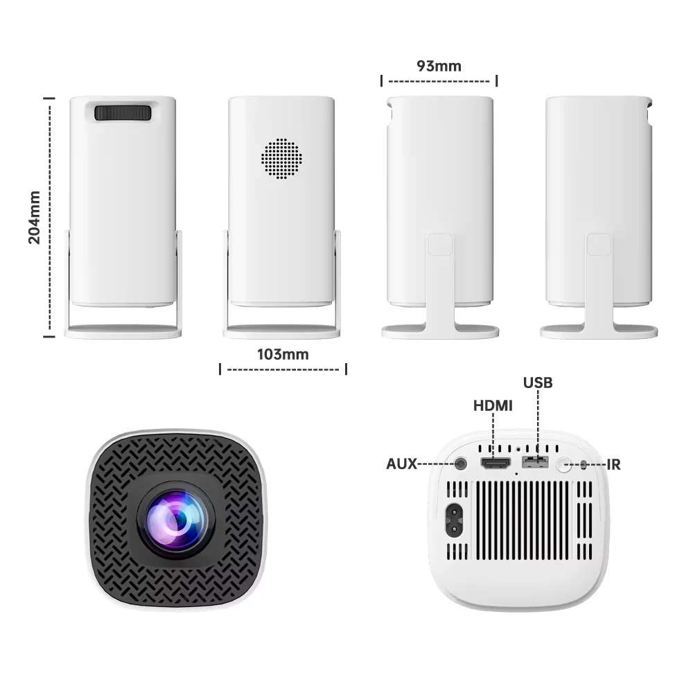 S40 Max 2-in-1  Game & Streaming Projector | Home Theater + Gaming Console + Pre-Loaded Apps