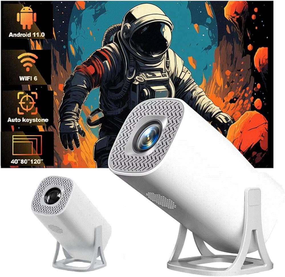 S40 Max 2-in-1  Game & Streaming Projector | Home Theater + Gaming Console + Pre-Loaded Apps
