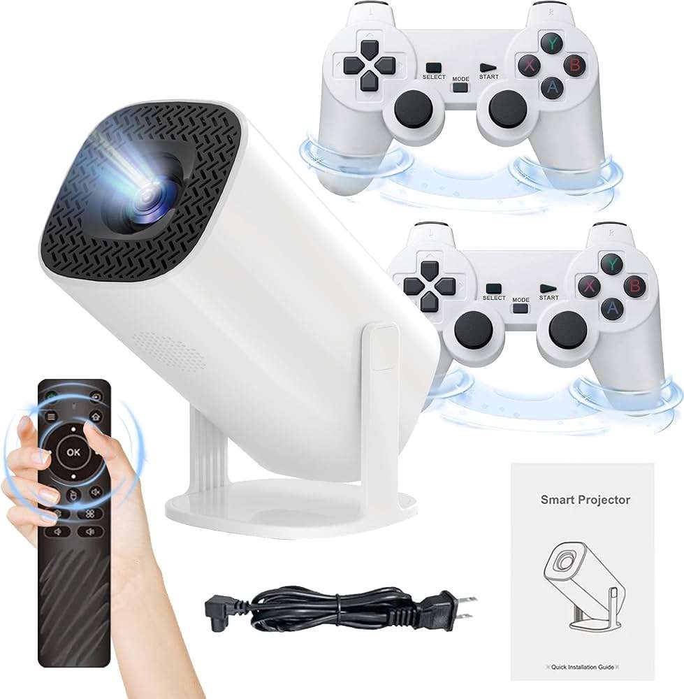 S40 Max 2-in-1  Game & Streaming Projector | Home Theater + Gaming Console + Pre-Loaded Apps