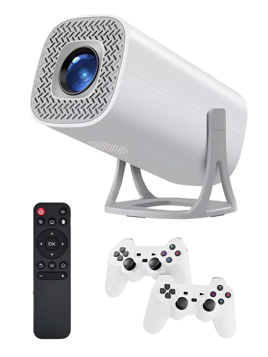 S40 Max 2-in-1  Game & Streaming Projector | Home Theater + Gaming Console + Pre-Loaded Apps