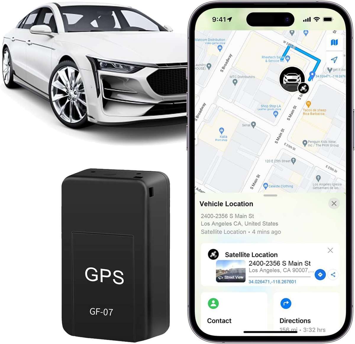 SOS Button Tracker Smart Mini A8 GSM/GPS/LBS Tracker ( School bags or Valued Assets )