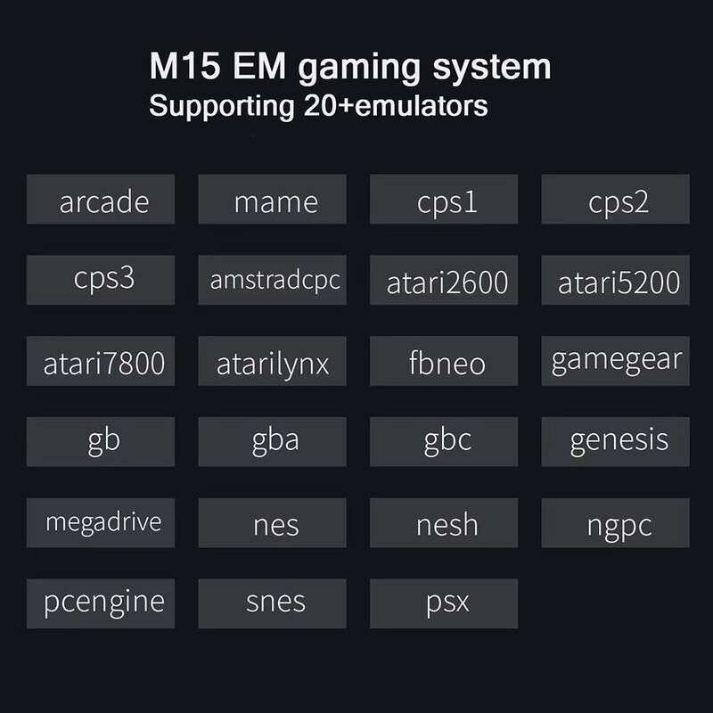 M15 HDMI HD 4K TV Game Console Handheld Game Console Arcade