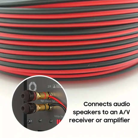 Speaker Wire 2 x 2.25 mm Audio Cable - 10M
