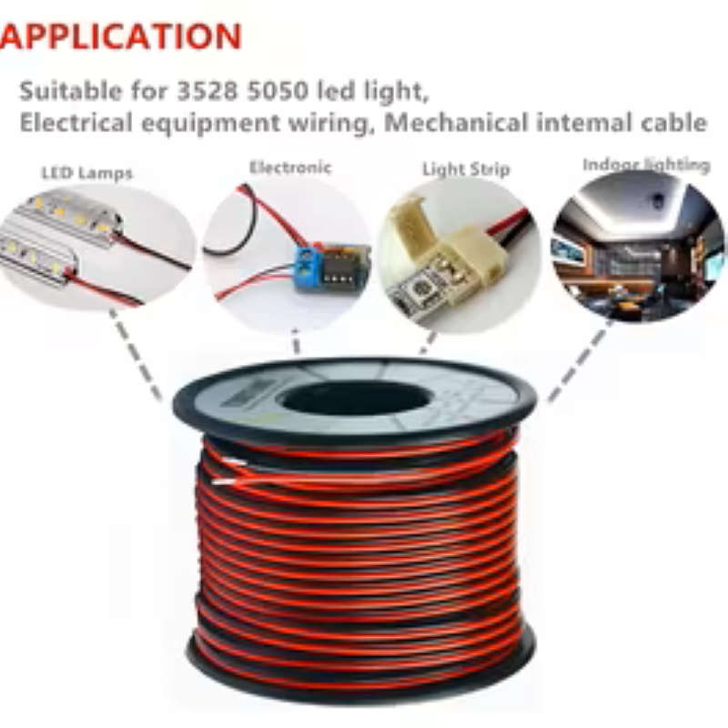 50meter 2x4mm Speaker Wire Cable | 2 Core Hi-Fi Audio Cable | High Quality Speaker Cable for Home...