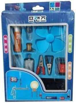 DIY Electric Circuit with Motor and Fan Science Experiment Kit-Set of 4