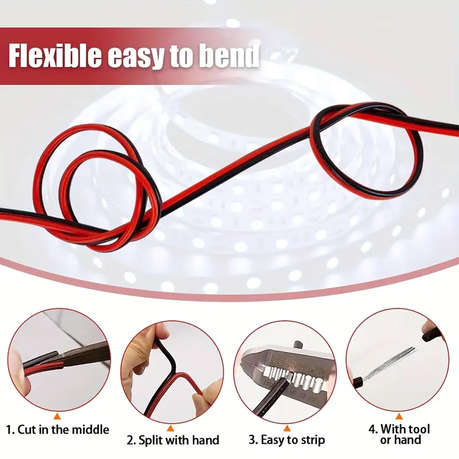 Speaker Wire 2 x 2.25 mm Audio Cable - 10M