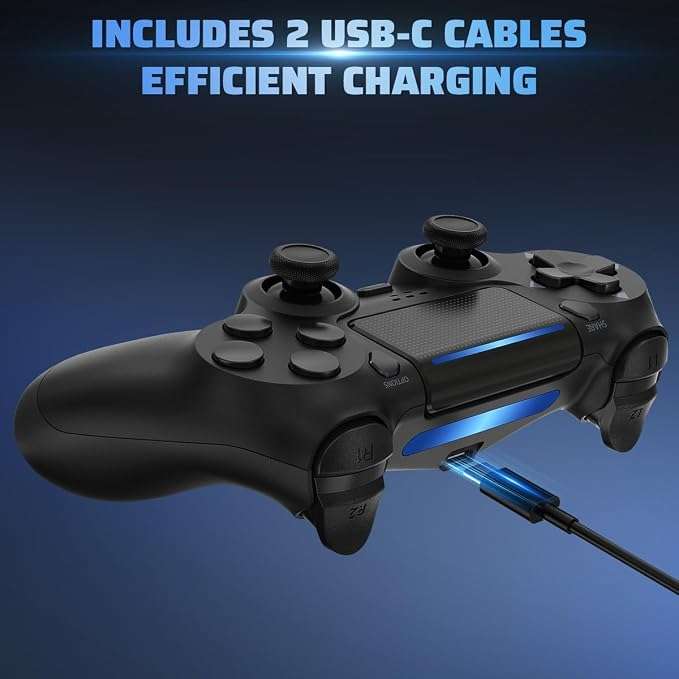 Compatible PS3 Wireless Controller Black | PlayStation 3 Gamepad