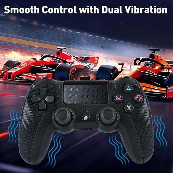 Compatible PS4 Wired Controller Black | PlayStation USB Gamepad