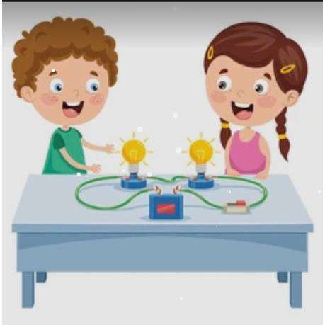 DIY Electric Circuit with Motor and Fan Science Experiment Kit-Set of 4