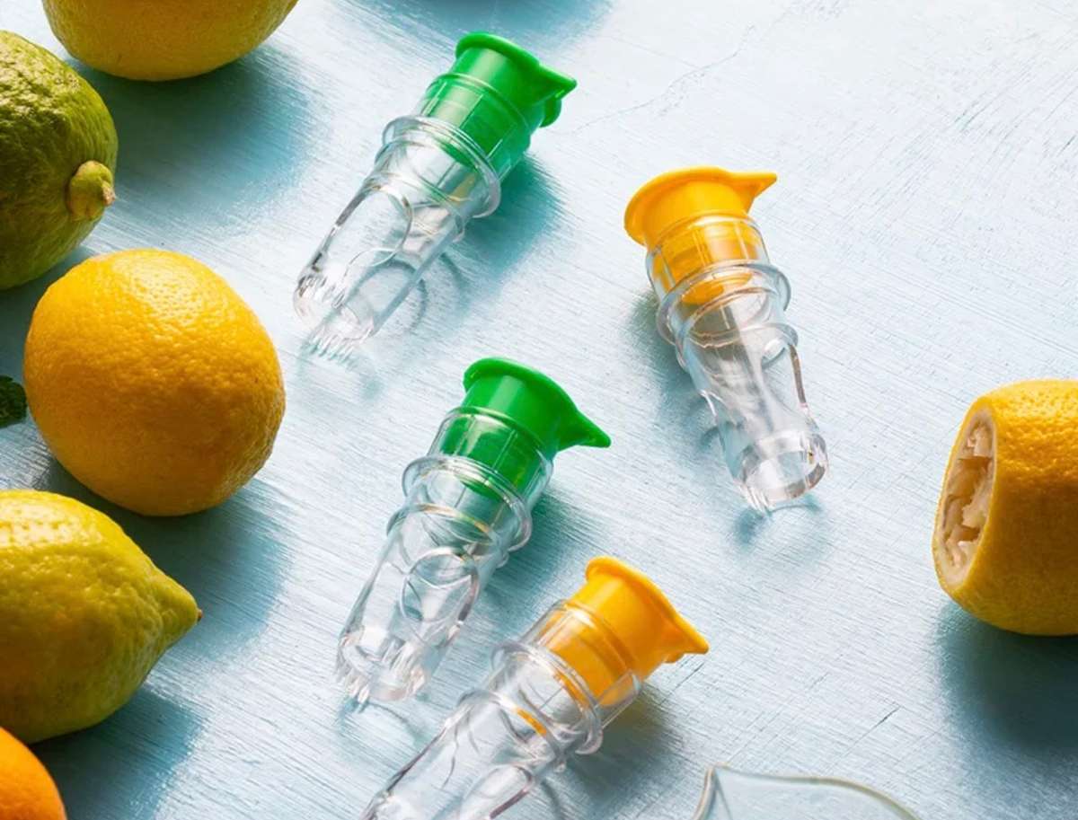 Citrus Squeezer and  Condiment Holder 2 piece kitchen accessories set
