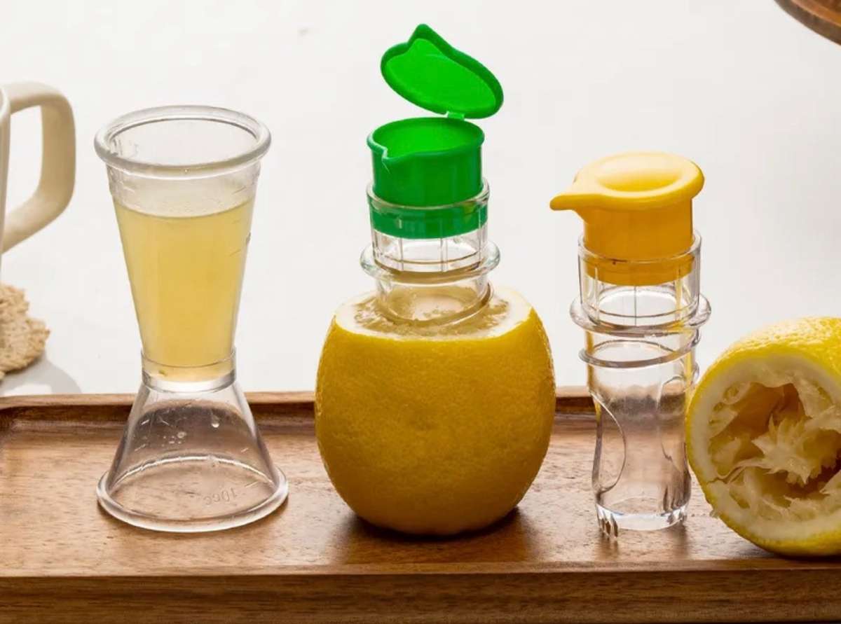 Citrus Squeezer and  Condiment Holder 2 piece kitchen accessories set