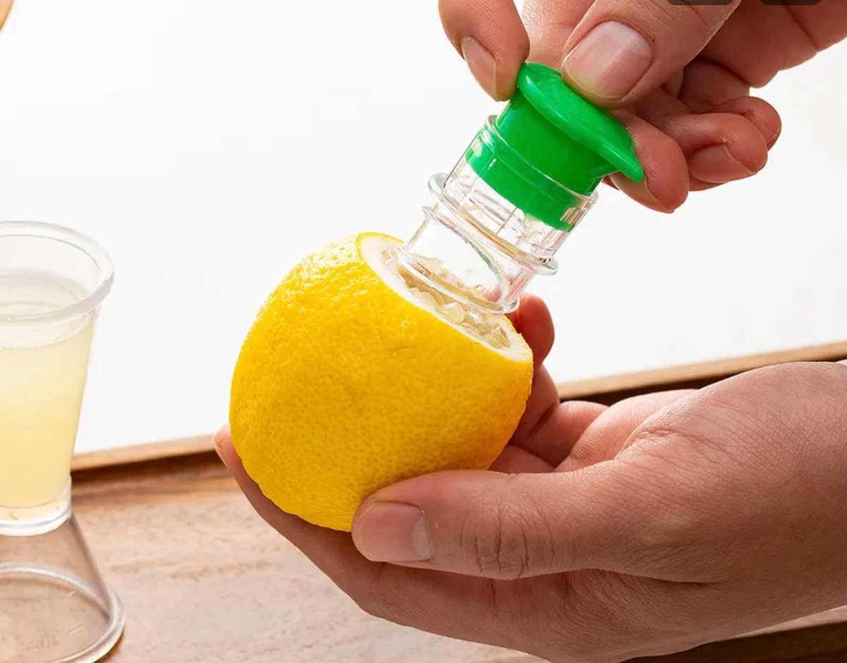 Citrus Squeezer and  Condiment Holder 2 piece kitchen accessories set