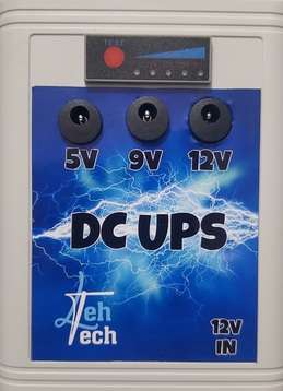 LehTech Mini DC UPS - 10000 mAh