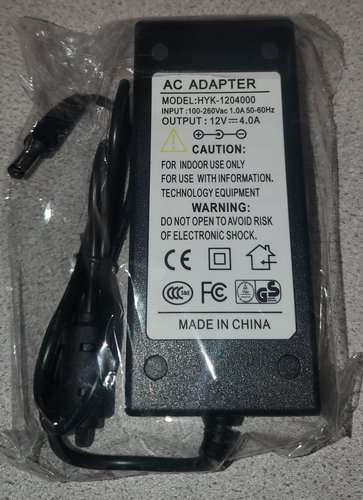 DC 12V 4A Power Supply