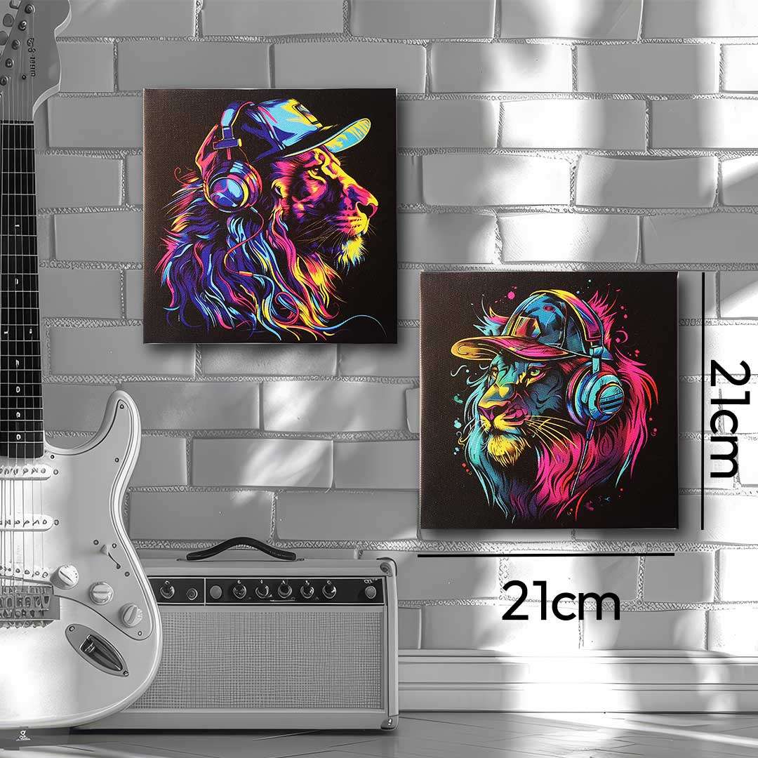 Lion Soul Canvas Wall Art
