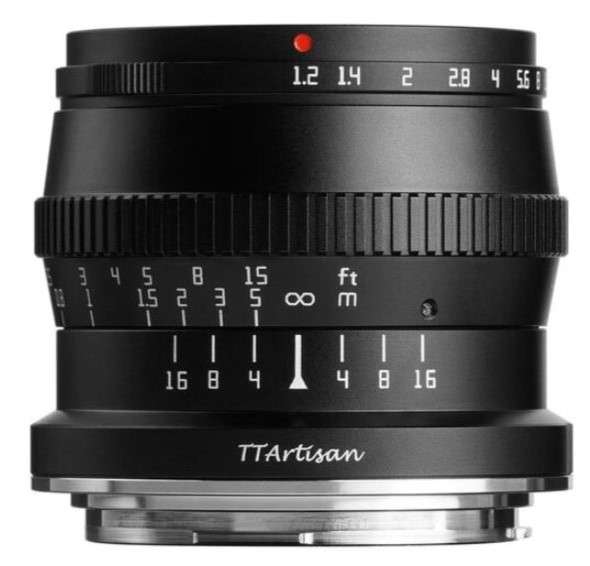 TTArtisan 50mm F1.2 Manual Focus Lens for Canon EOS-M