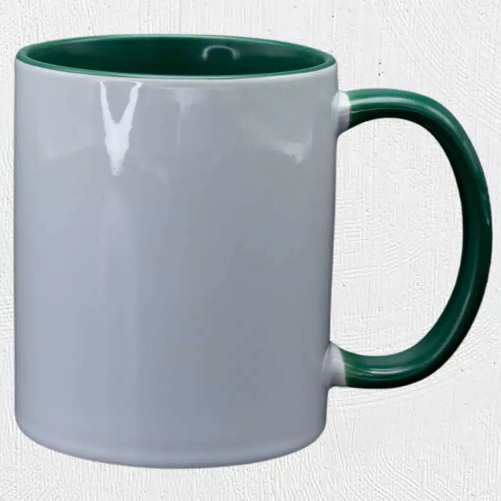 Green Two Tone Mug