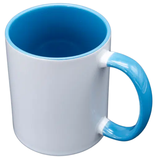 Light Blue Two Tone Mug
