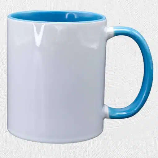 Light Blue Two Tone Mug