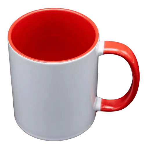 Red Two Tone Mug